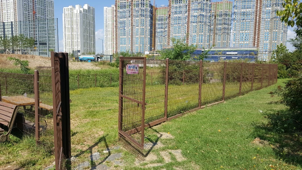 옥구공원 반려견 놀이터 사진 2